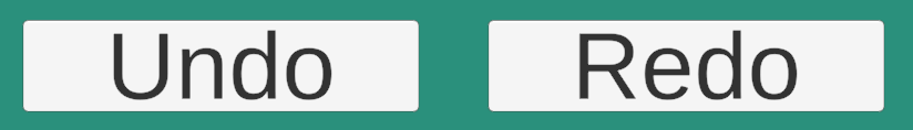 History Undo/Redo Buttons