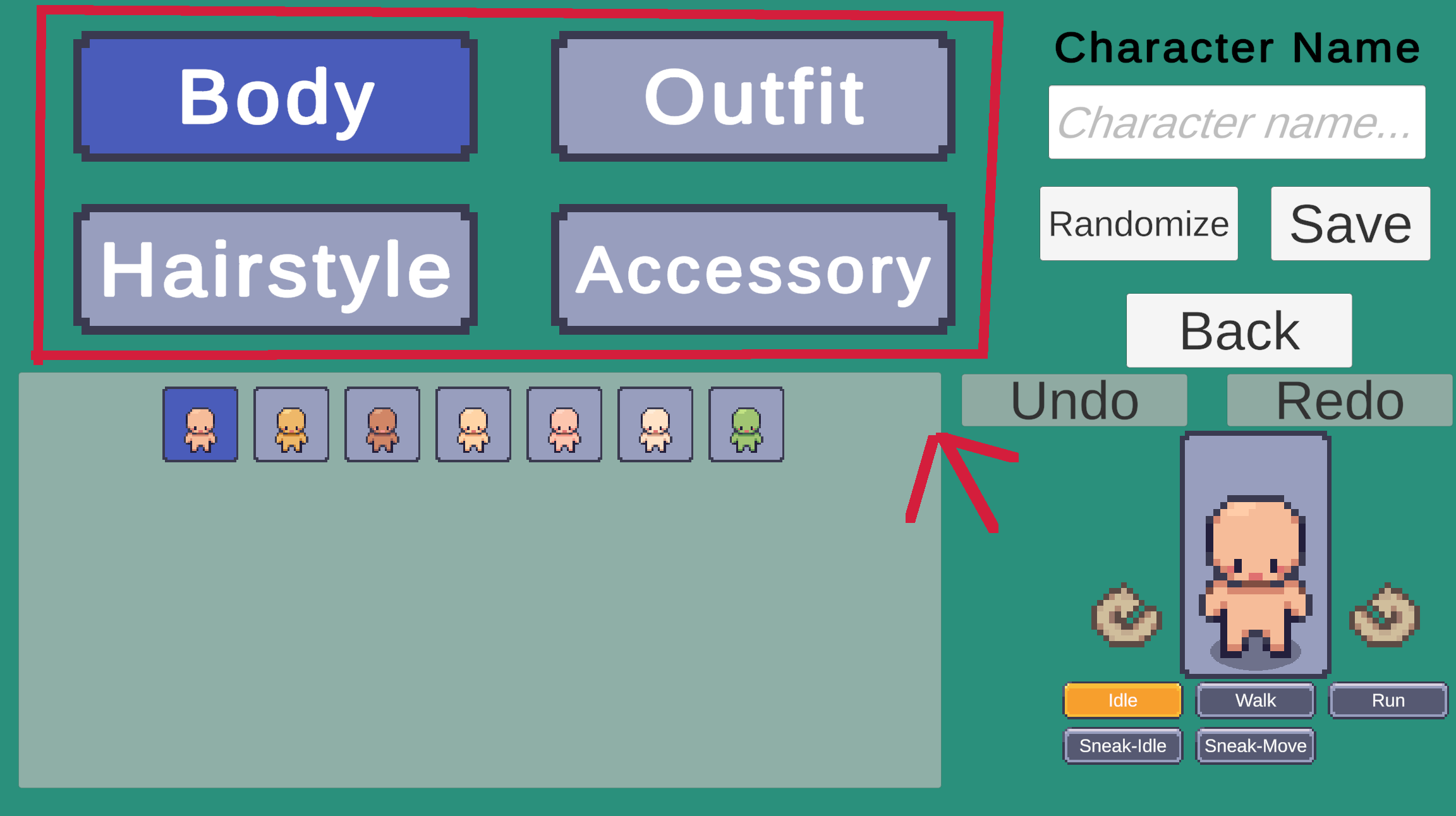Tab Layer Selector